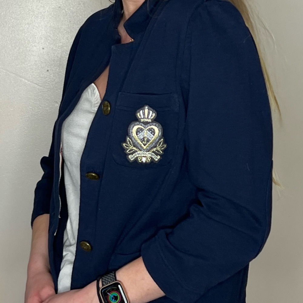 Juicy couture blue blazer!!! 💙📚